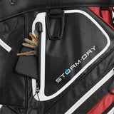 Taylor Made Storm Dry Waterproof Cartbag, Rot / Schwarz - Golflaedchen.de