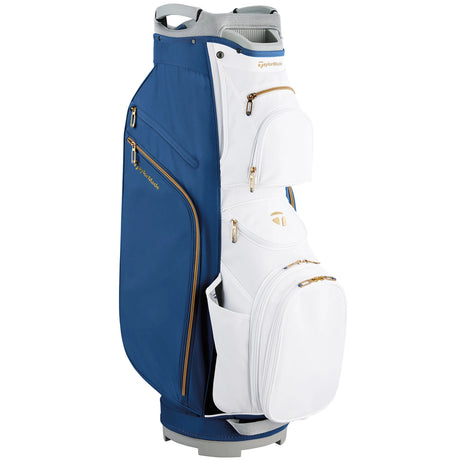 Taylor Made Kalea Gold Damen Cartbag, Weiß / Navy / Gold - Golflaedchen.de