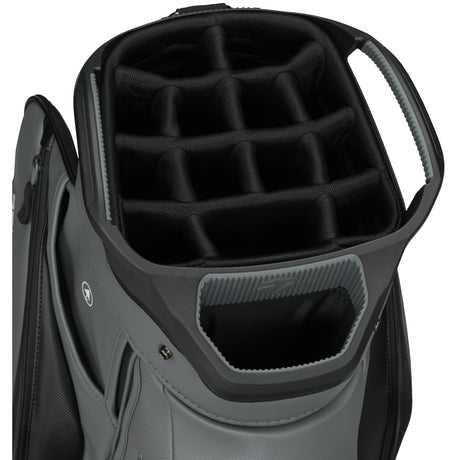 Taylor Made 2026 Deluxe Cartbag, Schwarz / Grau - Golflaedchen.de