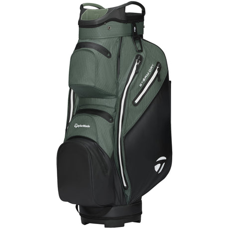 Taylor Made 2026 Storm Dry Waterproof Cartbag, Grün / Schwarz - Golflaedchen.de