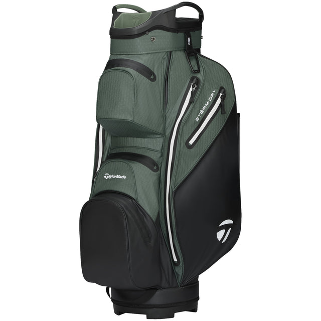 Taylor Made 2026 Storm Dry Waterproof Cartbag, Grün / Schwarz - Golflaedchen.de