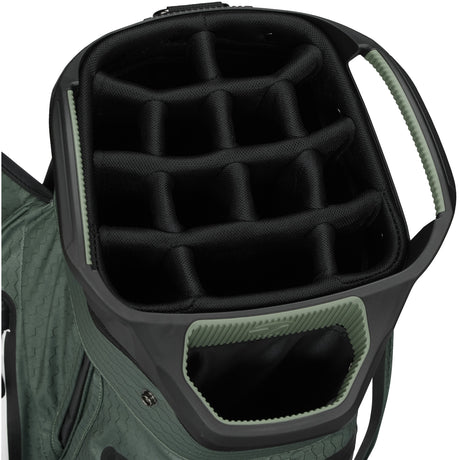 Taylor Made 2026 Storm Dry Waterproof Cartbag, Grün / Schwarz - Golflaedchen.de