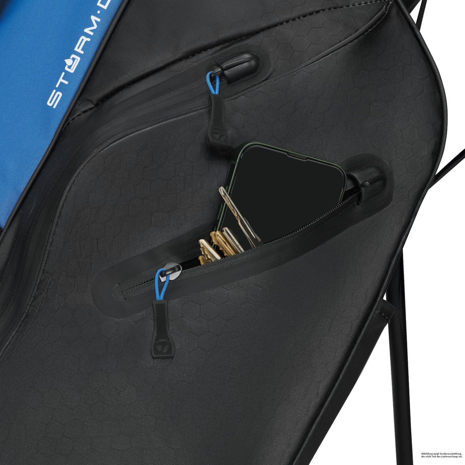 Taylor Made 2026 Storm Dry Waterproof Standbag, Black / Blue - Golflaedchen.de