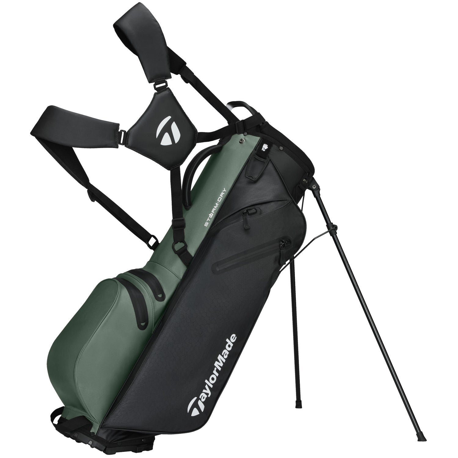 Taylor Made 2026 Storm Dry Waterproof Standbag, Black / Dark Sage - Golflaedchen.de