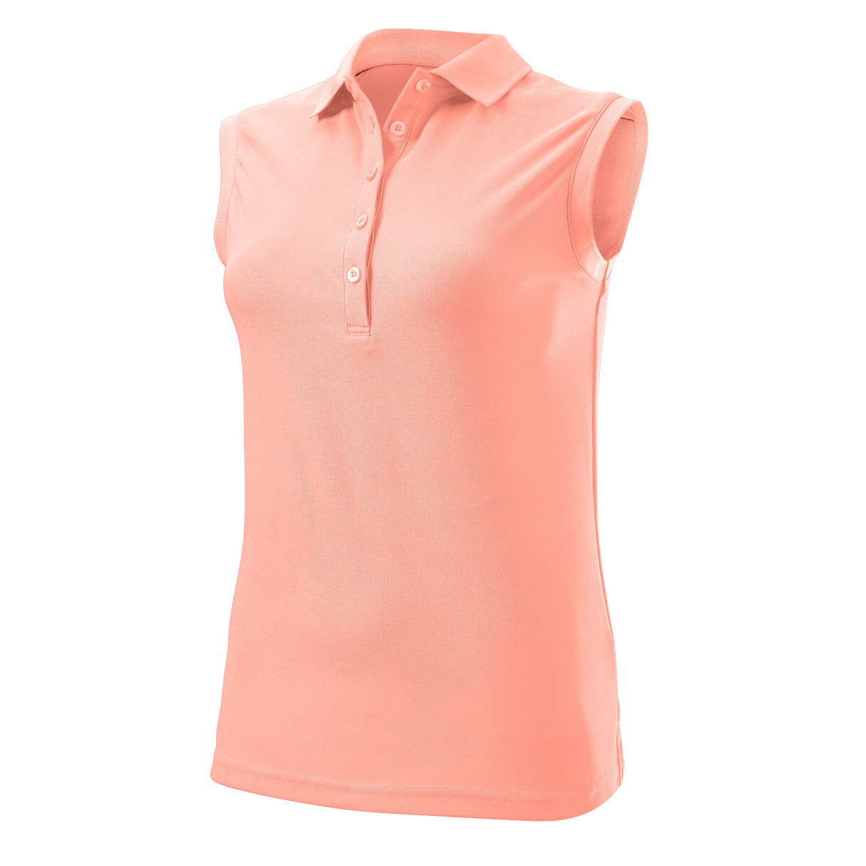 Wilson Staff Authentic Damen Kurzarm Golf Polo, Rosa - Golflaedchen.de