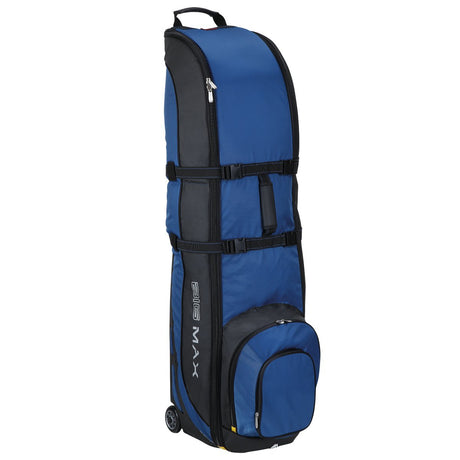 Big Max Wheeler 3 Travelcover / Golf Reisetasche, Schwarz / Blau - Golflaedchen.de