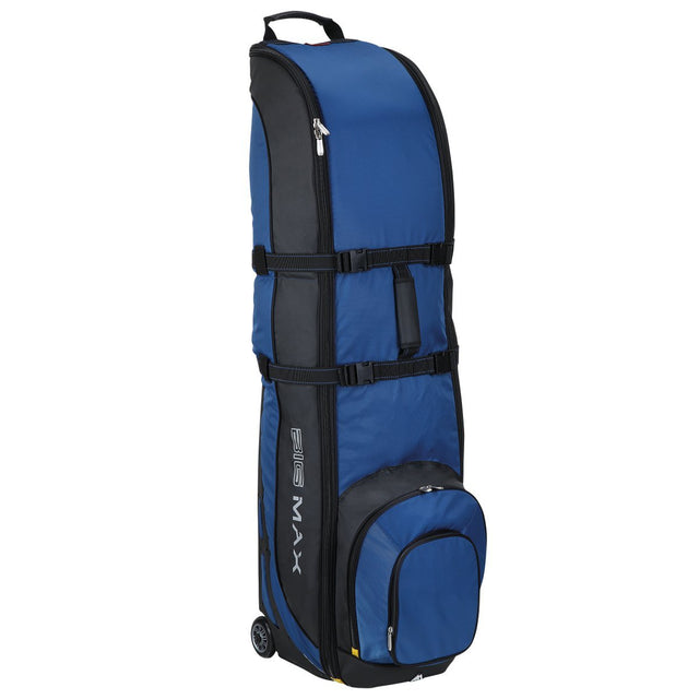 Big Max Wheeler 3 Travelcover / Golf Reisetasche, Schwarz / Blau - Golflaedchen.de