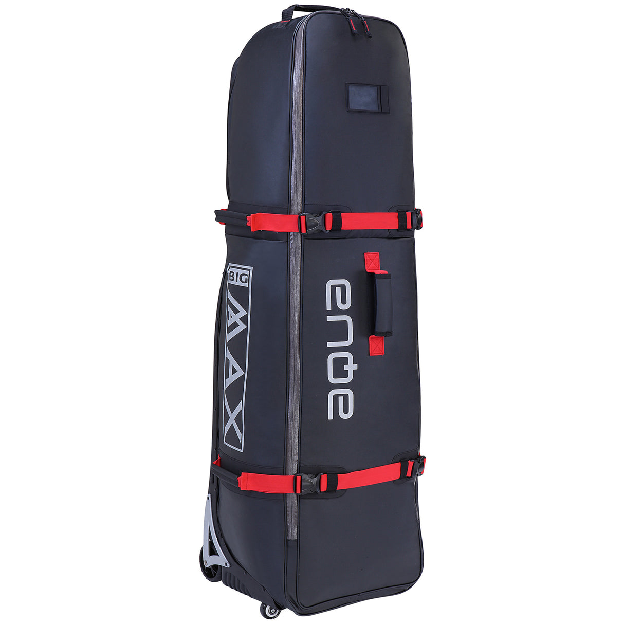 Big Max Aqua TCS Travelcover / Golf Reisetasche, Schwarz / Rot - Golflaedchen.de