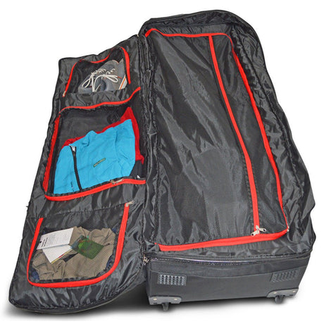 Big Max Double Decker Travelcover / Golf Reisetasche, Schwarz - Golflaedchen.de