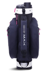 Big Max Dri Lite Silencio 2 Damen Cartbag, Blau / Silber / Fuchsia - Golflaedchen.de