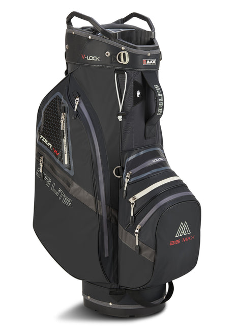 Big Max Dri Lite V - 4 Waterproof Cartbag, Schwarz - Golflaedchen.de