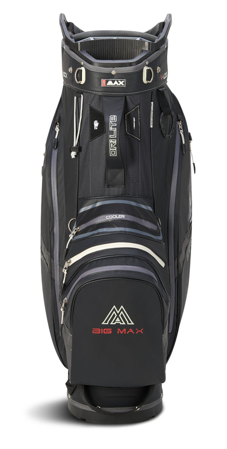 Big Max Dri Lite V - 4 Waterproof Cartbag, Schwarz - Golflaedchen.de