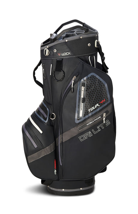 Big Max Dri Lite V - 4 Waterproof Cartbag, Schwarz - Golflaedchen.de