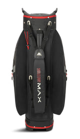 Big Max Dri Lite V - 4 Waterproof Cartbag, Grau / Schwarz / Rot - Golflaedchen.de