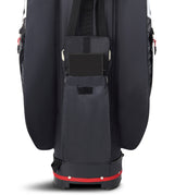 Big Max Dri Lite V - 4 Waterproof Cartbag, Grau / Schwarz / Rot - Golflaedchen.de