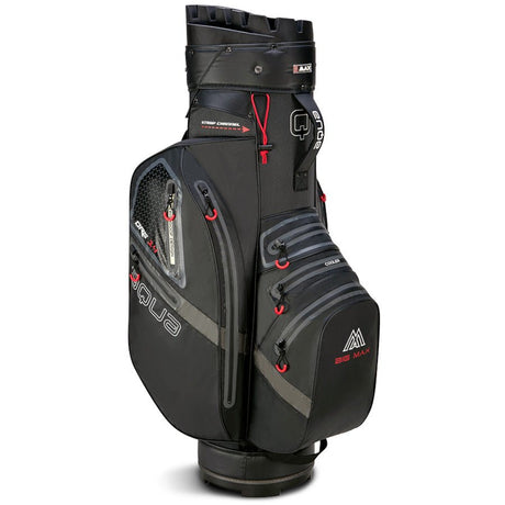 Big Max Aqua Silencio 4 Waterproof Cartbag, Schwarz - Golflaedchen.de
