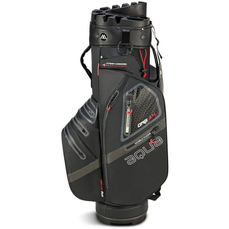 Big Max Aqua Silencio 4 Waterproof Cartbag, Schwarz - Golflaedchen.de