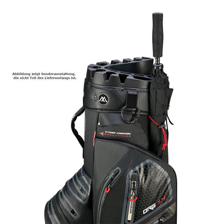 Big Max Aqua Silencio 4 Waterproof Cartbag, Schwarz - Golflaedchen.de