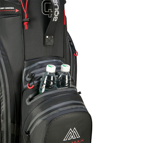 Big Max Aqua Silencio 4 Waterproof Cartbag, Schwarz - Golflaedchen.de