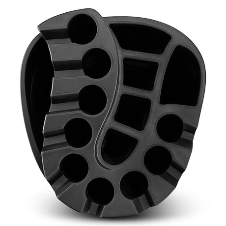 Big Max Aqua Silencio 4 Waterproof Cartbag, Dunkelgrau / Schwarz / Rot - Golflaedchen.de