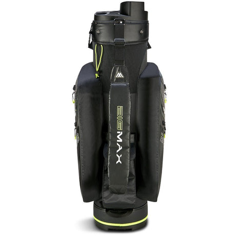 Big Max Aqua Silencio 4 Waterproof Cartbag, Dunkelgrün / Schwarz / Lime - Golflaedchen.de