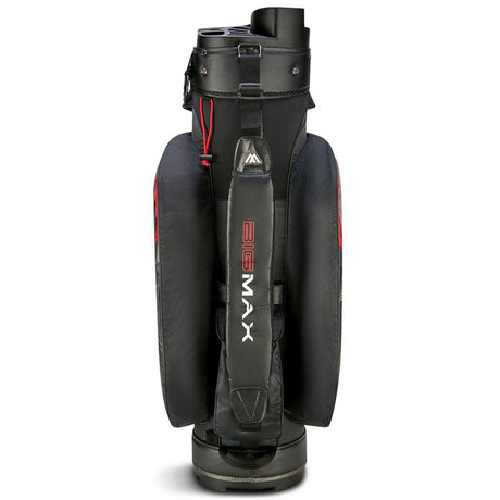 Big Max Aqua Silencio 4 Waterproof Cartbag, Rot / Schwarz - Golflaedchen.de