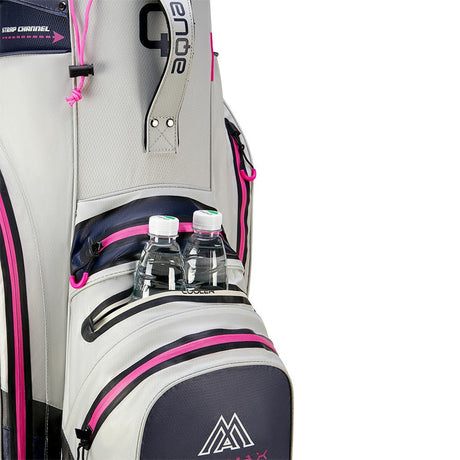 Big Max Aqua Silencio 4 Waterproof Damen Cartbag, Blau / Hellgrau / Fuchsia - Golflaedchen.de