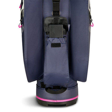 Big Max Aqua Silencio 4 Waterproof Damen Cartbag, Blau / Hellgrau / Fuchsia - Golflaedchen.de