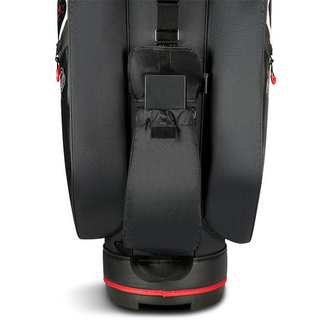 Big Max Aqua Silencio 4 Waterproof Cartbag, Weiß / Schwarz / Rot - Golflaedchen.de