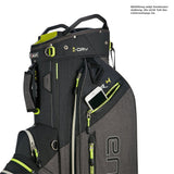 Big Max Aqua Tour 4 Waterproof Cartbag, Schwarz / Grau / Grün - Golflaedchen.de