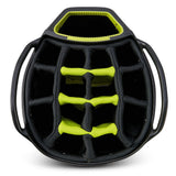 Big Max Aqua Tour 4 Waterproof Cartbag, Schwarz / Grau / Grün - Golflaedchen.de