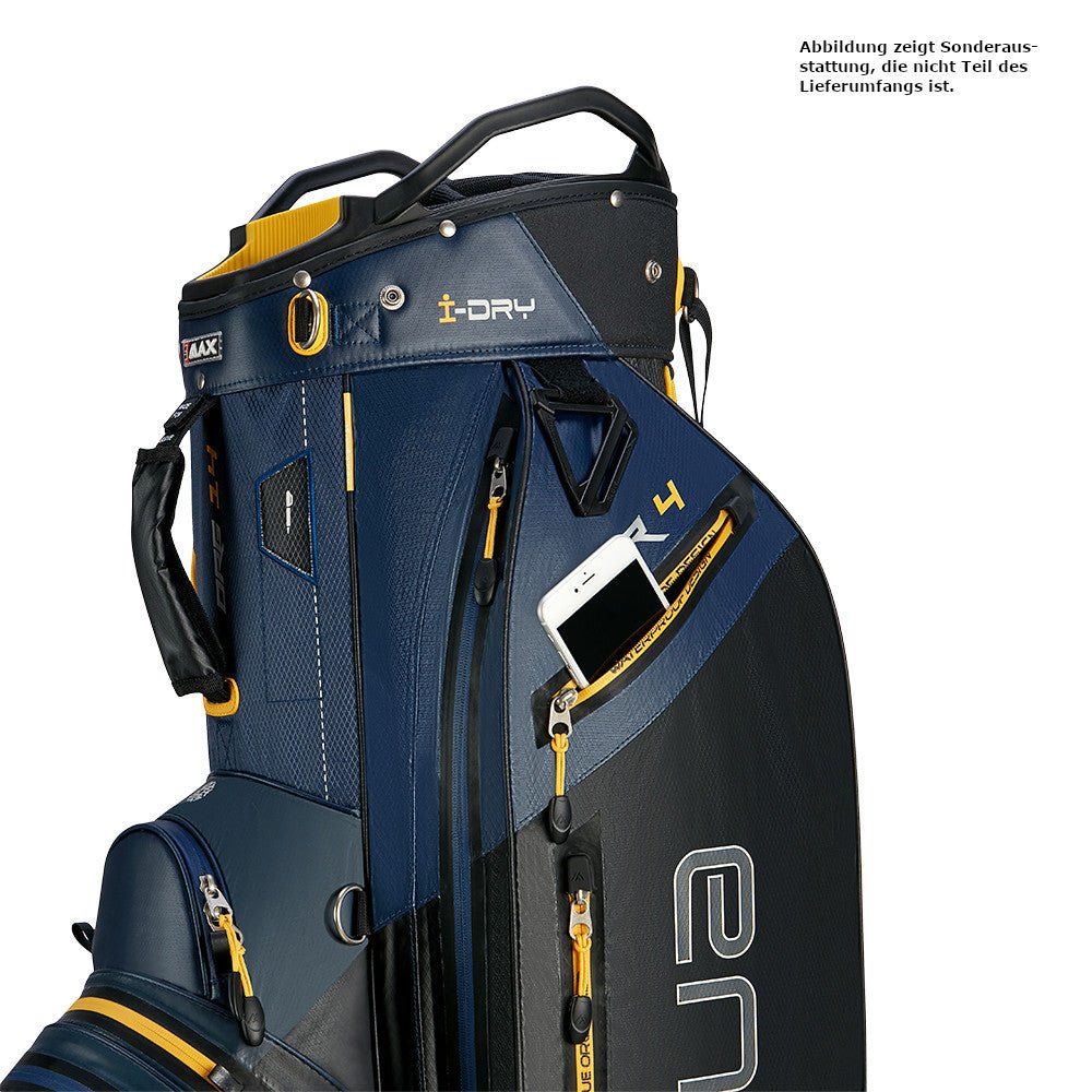 Big Max Aqua Tour 4 Waterproof Cartbag, Navy / Schwarz - Golflaedchen.de