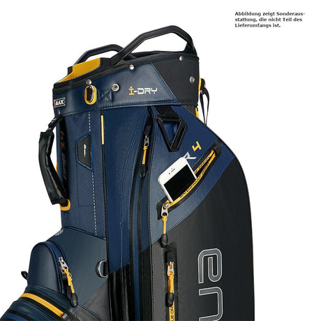 Big Max Aqua Tour 4 Waterproof Cartbag, Navy / Schwarz - Golflaedchen.de