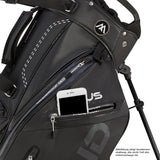 Big Max Dri Lite Hybrid Plus Waterproof Standbag, Schwarz - Golflaedchen.de