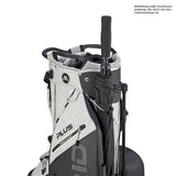 Big Max Dri Lite Hybrid Plus Waterproof Standbag, Grau / Schwarz - Golflaedchen.de