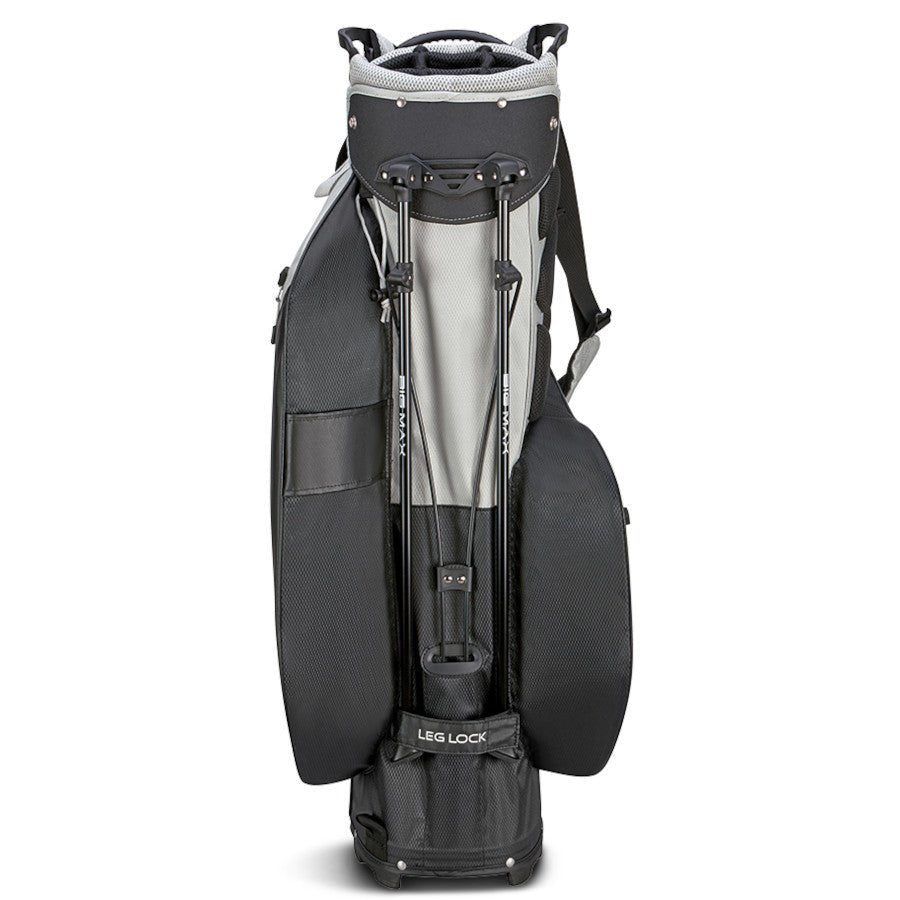 Big Max Dri Lite Hybrid Plus Waterproof Standbag, Grau / Schwarz - Golflaedchen.de