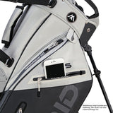 Big Max Dri Lite Hybrid Plus Waterproof Standbag, Grau / Schwarz - Golflaedchen.de