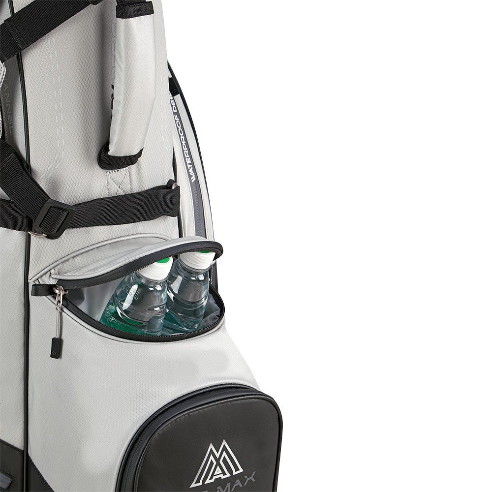 Big Max Dri Lite Hybrid Plus Waterproof Standbag, Grau / Schwarz - Golflaedchen.de
