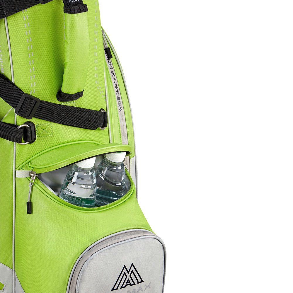 Big Max Dri Lite Hybrid Plus Waterproof Standbag, Grün / Silbergrau - Golflaedchen.de