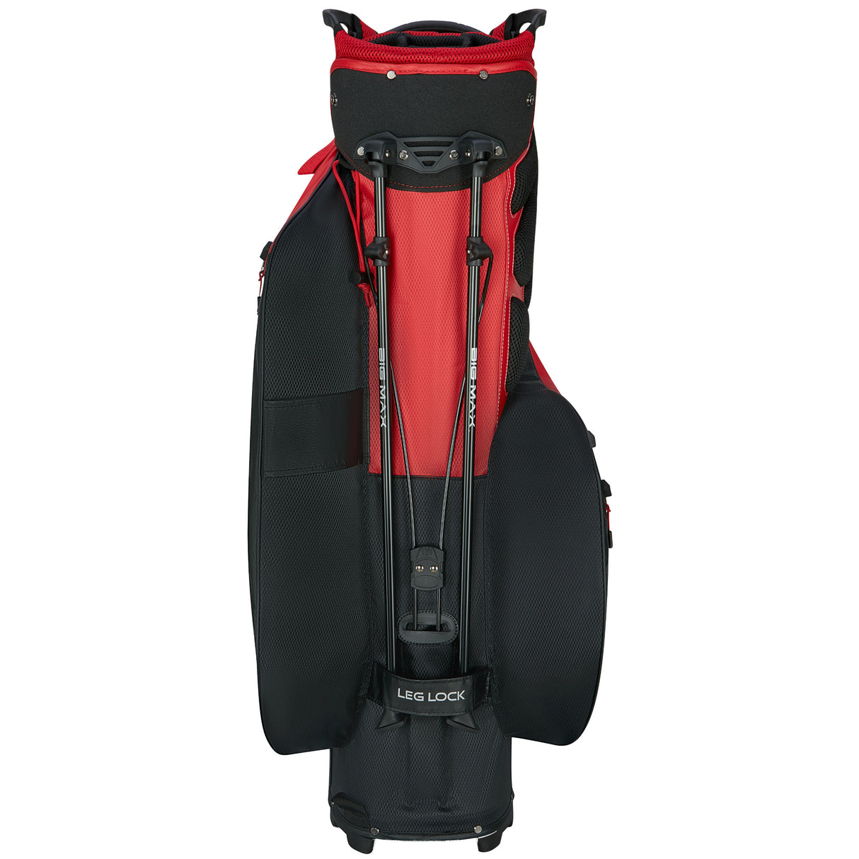 Big Max Dri Lite Hybrid Plus Waterproof Standbag, Rot / Schwarz - Golflaedchen.de