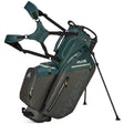 Big Max Dri Lite Hybrid Plus Waterproof Standbag, Dunkelgrün / Braun - Golflaedchen.de