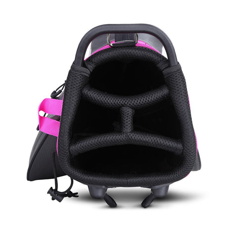 Big Max Dri Lite Seven G Waterproof Damen Standbag, Grau / Fuchsia / Offwhite - Golflaedchen.de