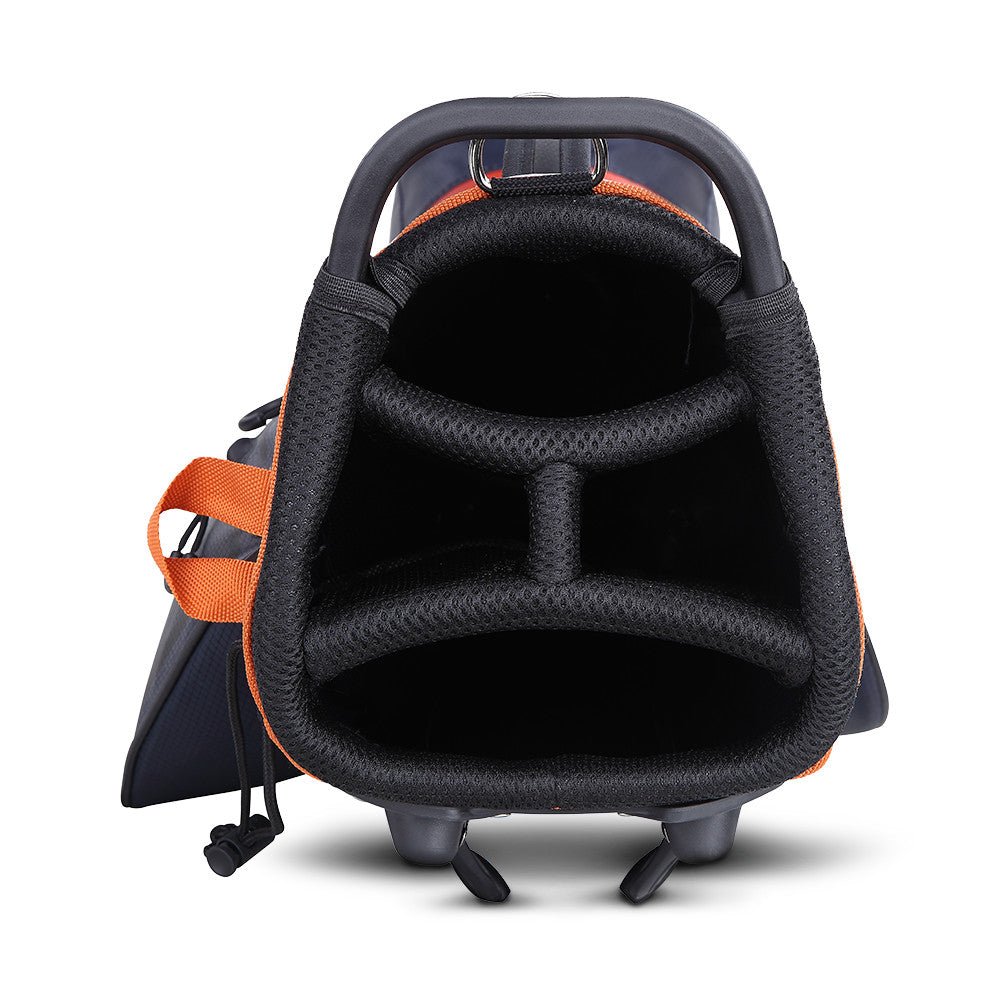 Big Max Dri Lite Seven G Waterproof Standbag, Dunkelblau / Braun - Golflaedchen.de