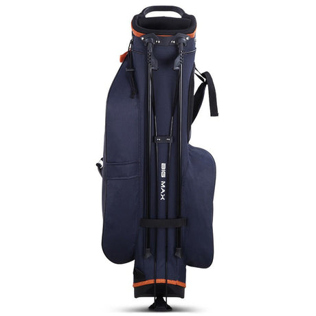Big Max Dri Lite Seven G Waterproof Standbag, Dunkelblau / Braun - Golflaedchen.de