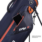 Big Max Dri Lite Seven G Waterproof Standbag, Dunkelblau / Braun - Golflaedchen.de