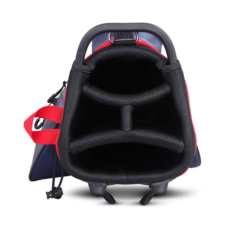 Big Max Dri Lite Seven G Waterproof Standbag, Weiß / Navy / Rot - Golflaedchen.de