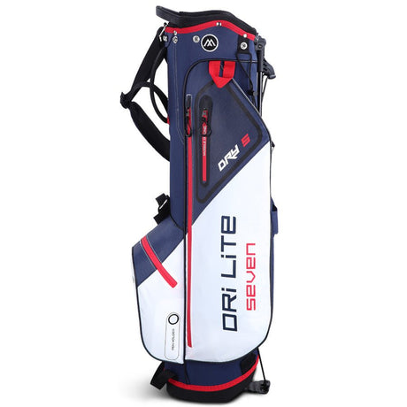 Big Max Dri Lite Seven G Waterproof Standbag, Weiß / Navy / Rot - Golflaedchen.de