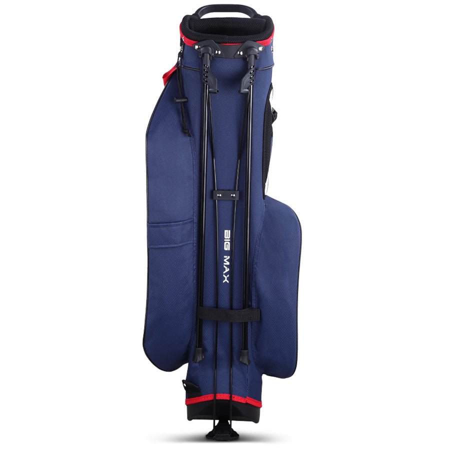 Big Max Dri Lite Seven G Waterproof Standbag, Weiß / Navy / Rot - Golflaedchen.de