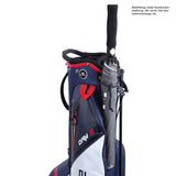 Big Max Dri Lite Seven G Waterproof Standbag, Weiß / Navy / Rot - Golflaedchen.de