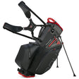 Big Max Aqua Hybrid 4 Waterproof Standbag, Black / Charcoal / Red - Golflaedchen.de